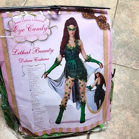 NEW Eye Candy Lethal Beauty delux Halloween costume size XL - Picture 1 of 6